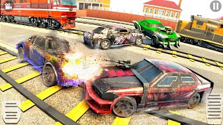 Train Derby Demolition: Car Destruction Sim - Gameplay#3 screenshot 4