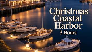 Christmas Coastal Harbor Lights 🌊🎄 3 Hours of Peaceful Waterfront Christmas Ambience & Soft Winter screenshot 2