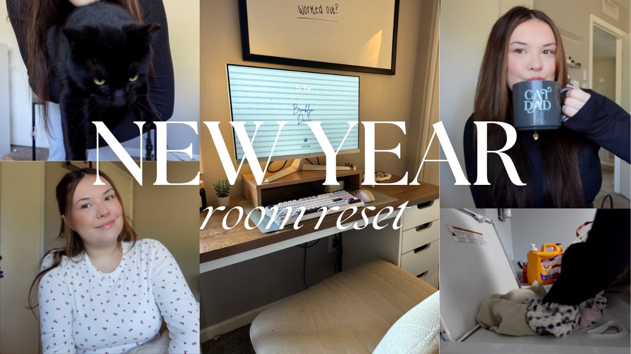 Создаю рабочее место своей мечты и обновляю комнату к Новому году!