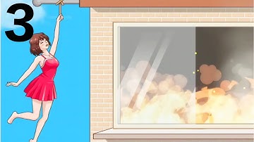 Brainy Escape Quest Level 3 Save The Beautiful Girl Walkthrough Solution