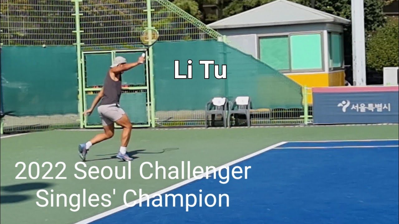 [Tennis Stroke] Li Tu 리투 선수의 연습영상 (right & left handed) - YouTube