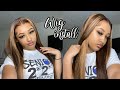 watch me install this bomb wig for the first time! ft.longqi hair | Saria Raine