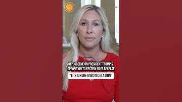 Marjorie Taylor Greene says Trump