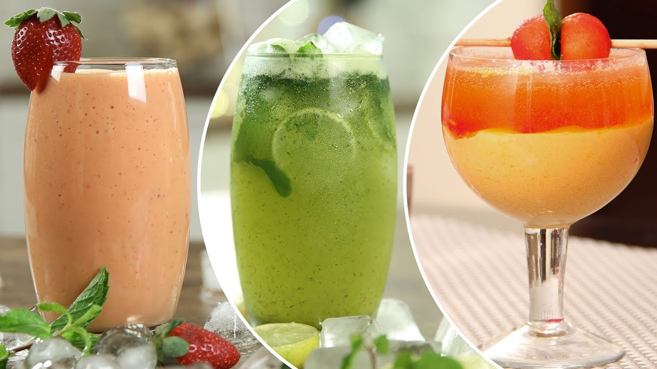 Best Summer Coolers - Easy To Make Homemade Drinks - Chilled Refreshing Summer Recipes | Rajshri Food