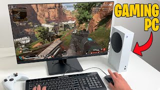 Xbox Series S as a Budget Gaming PC - 4K 120 FPS with Innocn 27