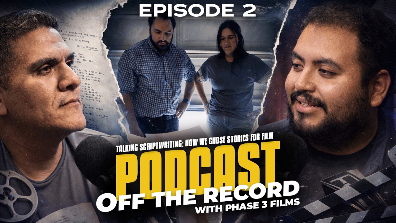 Talking Scriptwriting: How We Build Stories for Film | OFF THE RECORD with Phase 3 - Podcast Ep. 2