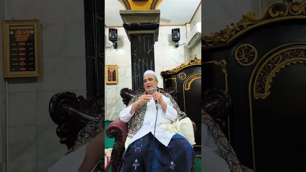 Ceramah malam ke 5 Ramadhan: Habib Mahdi bin Abdurrahman Alatas