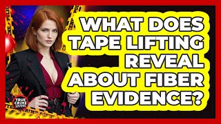 What Does Tape Lifting Reveal About Fiber Evidence?