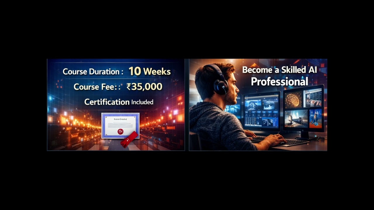 Deep Learning Course for Beginners | 10 Weeks AI Training with Projects