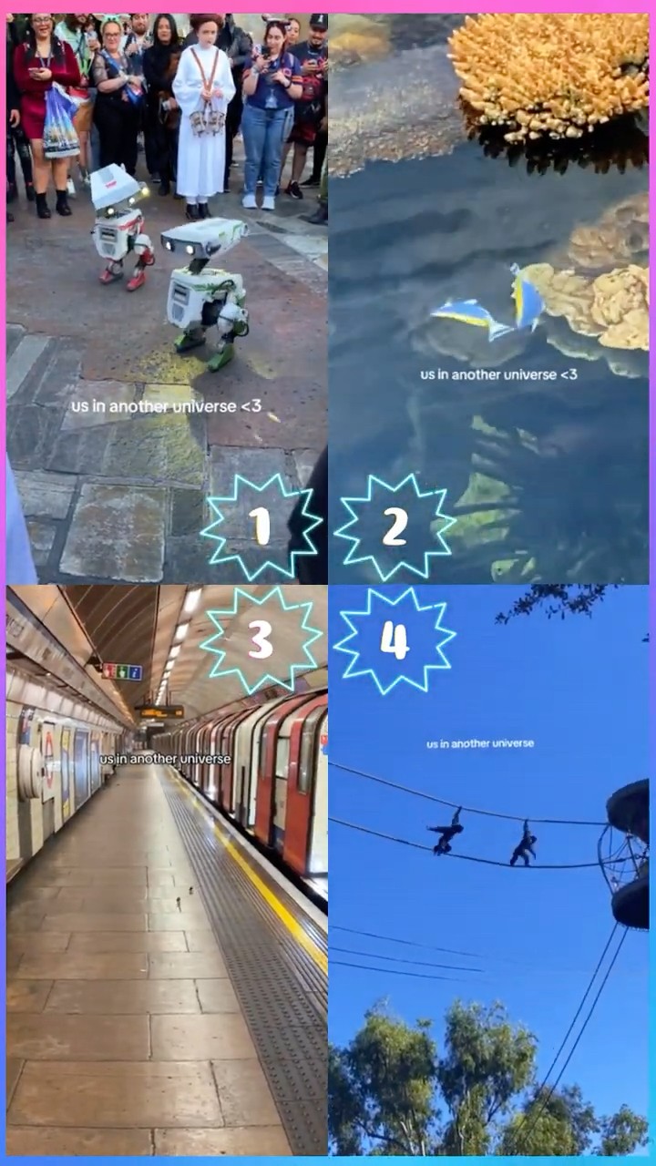 ?? US IN ANOTHER UNIVERSE #shorts #dance #tiktok #adorable #cute #sad