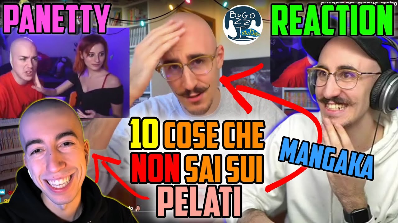 Mangaka Reagisce a Panetty che reagisce a Mangaka 10 cose che non sai + reaction ai primi video