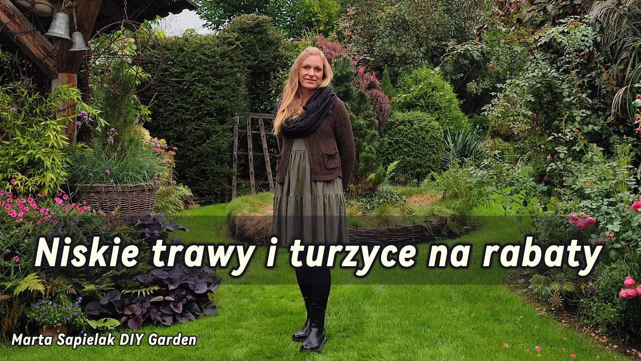 Niskie trawy i turzyce na rabaty