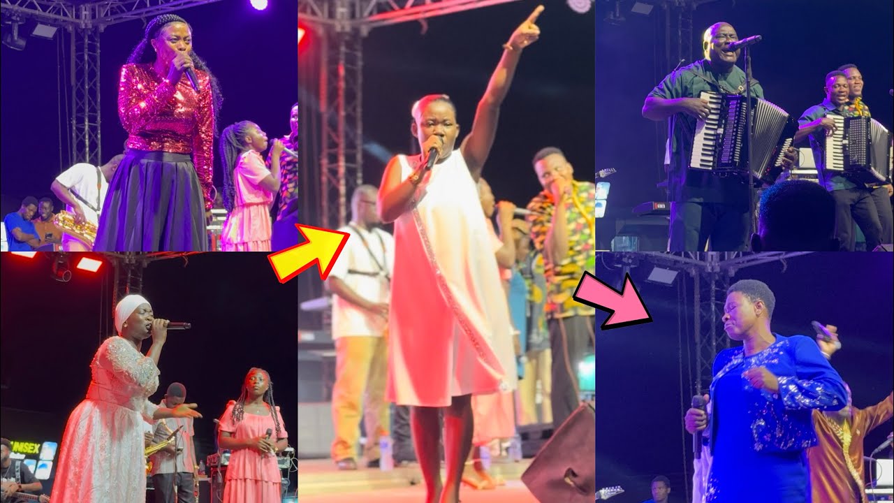 Eei😳 Powerful ODEHYIEBA PRISCILLA, Diana Asamoah, Piese Esther, Cecilia Marfo Did In Akwatia 🔥
