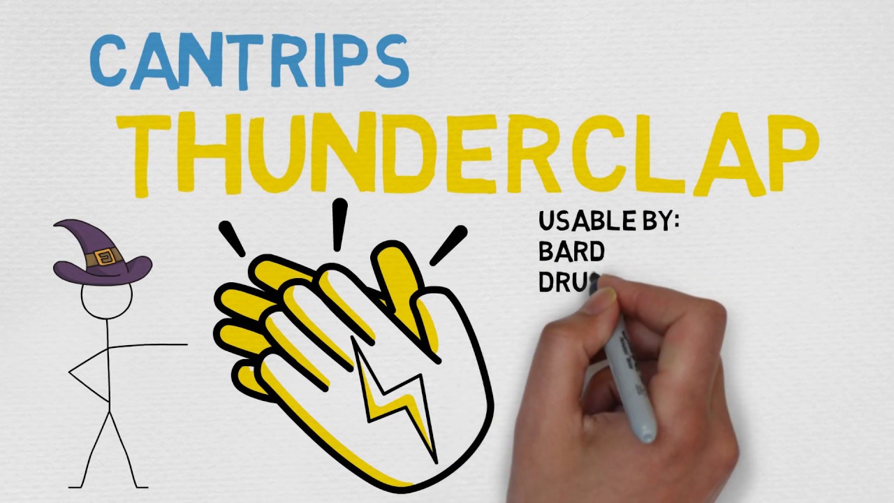 Cantrip #40: Thunderclap (5E)