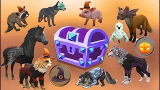 Открываем сундуки на ХЕЛЛОУИН обычные и мистические в WildCraft #72 Открываем сундуки на ХЕЛЛОУИН обычные и мистические в WildCraft #72