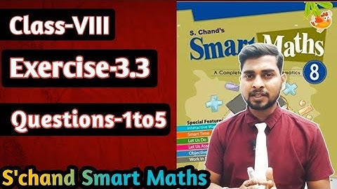 Chapter-3 Understanding Quadrilaterals  || Exercise-3.3 || S