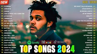 The Weeknd, Bruno Mars, Maroon 5, Miley Cyrus, Ed Sheeran, Adele, Sia - Best Pop Music 2024