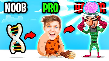 NOOB vs PRO vs HACKER In HUMAN EVOLUTION!? (ALL LEVELS!)