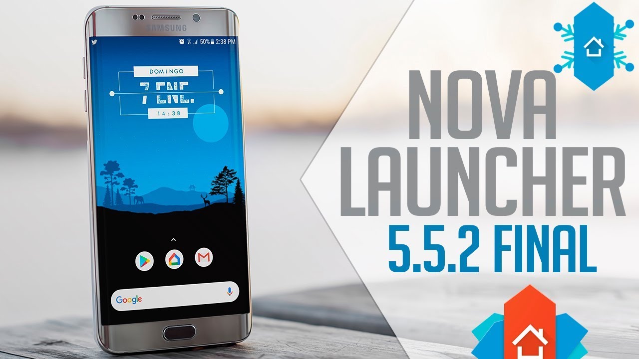 NOVA LAUNCHER PRIME 5.5.2 FINAL ESTILO + FUNCIONES ANDROID 8.1