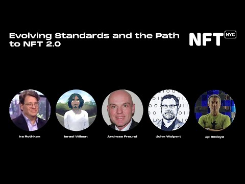 JP Bedoya — Evolving Standards and the Path to NFT 2.0 (YouTube thumbnail)