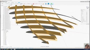 Autodesk Fusion 360 - Turorial RC-Plane - Holes in Curved Ribs for 3D-printing of wings
