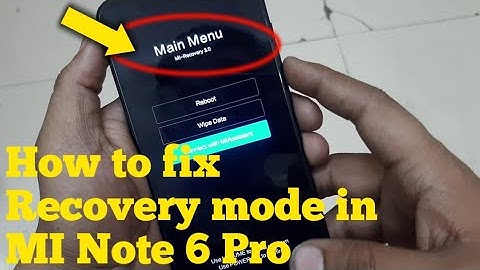 Redmi/Mi Note 6 Pro | How To Solve Recovery Mode - Fix 100% Working Trick