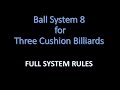 Ball System 8  Full System Rules