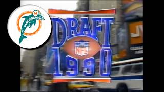 1990 Miami Dolphins First Round Draft Pick