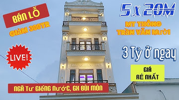 Ông anh kẹt tiền!🔥 Bán nhà Hóc Môn 5x20 htro bank hơn 3ty mt  thông Trần Văn Mười