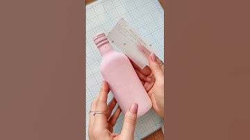 MixedMedia Altered Bottle! PART 2