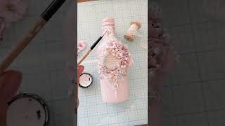 MixedMedia Altered Bottle! PART 2