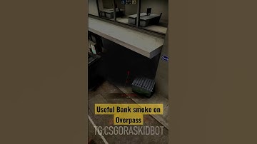 Useful bank overpass smoke #cs2 #csgo #csgoclips #cybersport #smoke #shorts #youtube