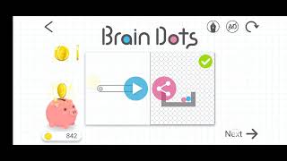 Brain 🧠 dots 😂..    level 64  to 78  .... #games #gaming #brain #braindots