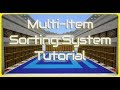 The Categorizer: Multi-Item Sorting System Tutorial + Download | Minecraft JE 1.15.2+
