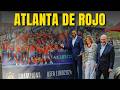Atlanta ya es roja: así se vive la LOCURA de España antes del Mundial