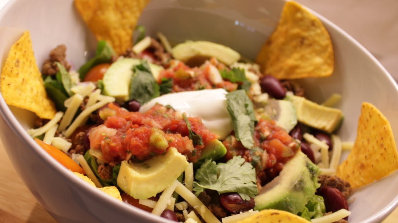 التاكو المكسيكي الأصلي...سلطة Taco Salad