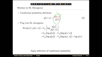 Machine Learning: Variational Inference