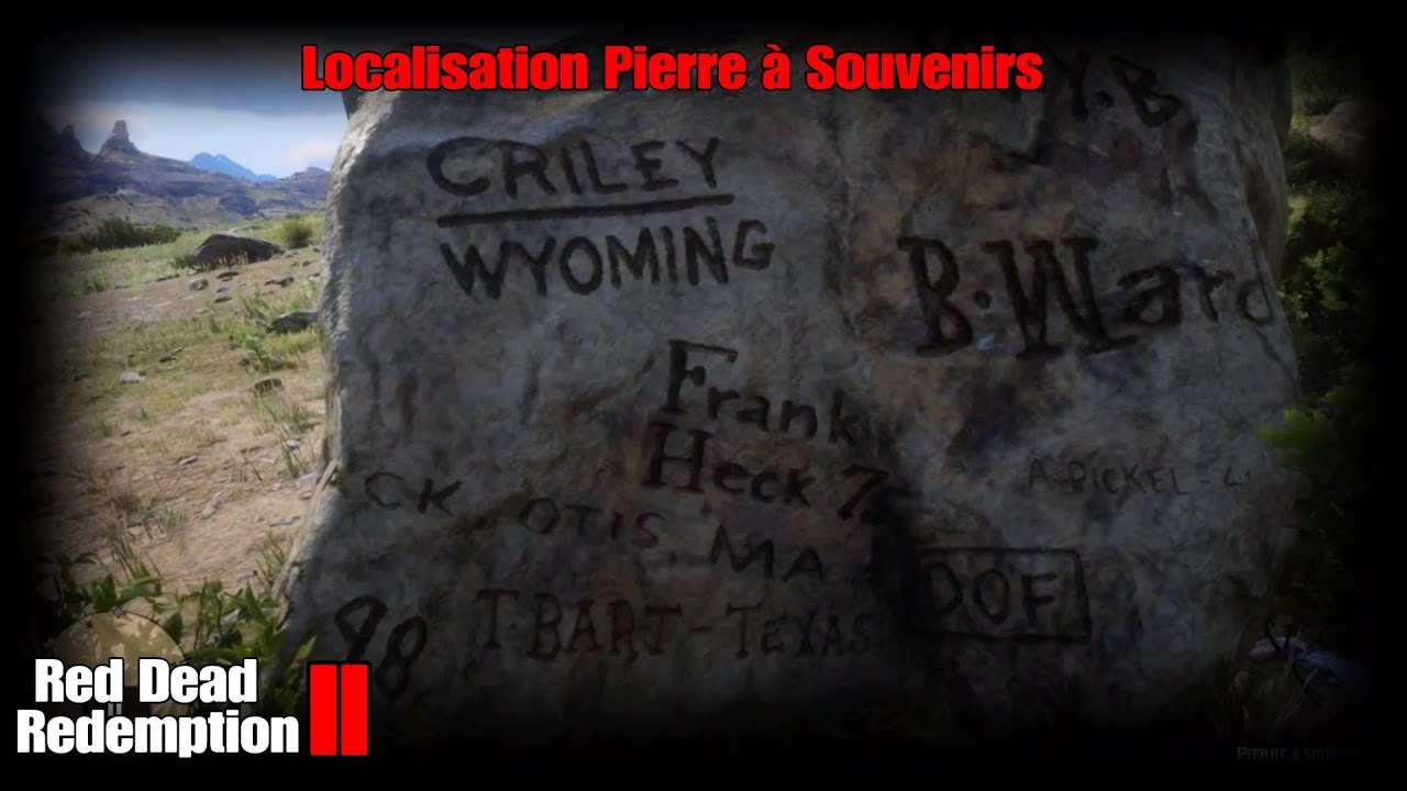 Localisation Pierre A Souvenirs / Red Dead Redemption II - YouTube
