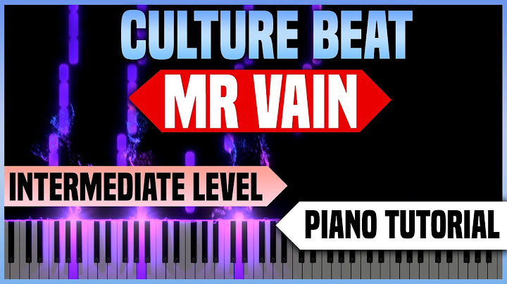 Mr. Vain Piano version - Piano performance video thumbnail