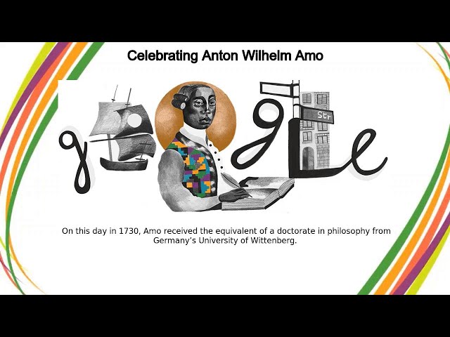 Google Doodle celebra a vida de Anton Wilhelm Amo