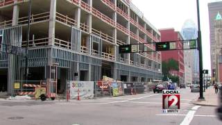 New parking garage in downtown Cincinnati