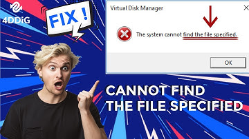 3 WAYS | The System Cannot Find The File Specified? HOW TO FIX 0X80070002 ERROR [Windows 7/10/11]