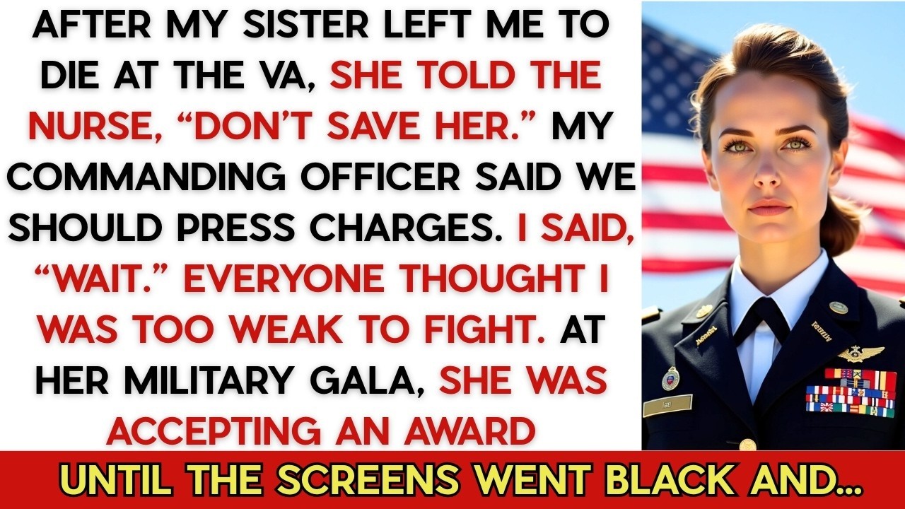 My Sister Left Me To Die At The VA Hospital — 5 Days Later, The Elite SEAL Team Came For Her