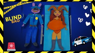 🎪 Paper Diy 🚔 Pomni Roblox Prison Pregnant Jax Blindbag #digitalcircus #asmr #blindbag