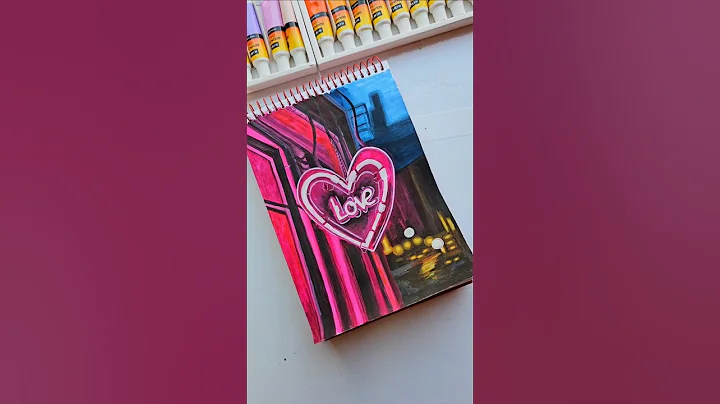 Wait till the end💝#artshorts #gouachepainting #valentinesart #trendingshorts#shorts #viralshorts#art