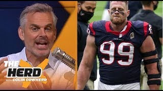 THE HERD | Colin EXPLAINS Why J.J. Watt release means for the Texans moving forward