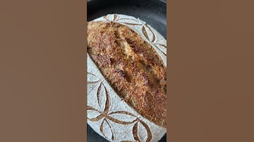 Sourdough bread scoring idea