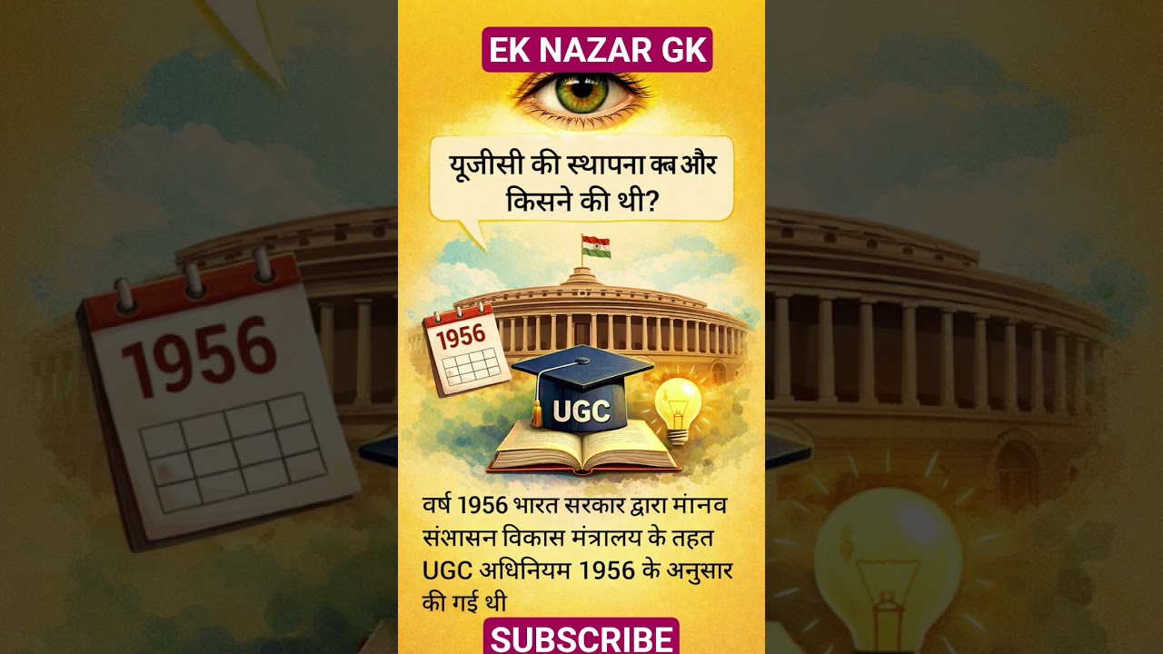 Ugc establish year'Ugc act explaination,What is ugc,Ugc net videos