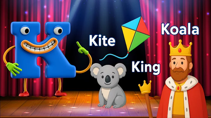 Letter K Song for Kids  Fun Words That Start with K  ABC Vocabulary & Phonics Song