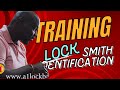 A1 School of Locksmithing Hands on Training Session - Jameel Johnson